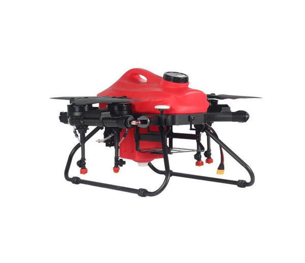 F16 16L Agriculture Drone - 4 Axis 16L Quick Release Tank Crop Spreader RTF Spraying Drone With ARRIS A40 propulsion system, Jiyi K++ FC, Fpv Camera, Radar , SKydroid H12 Radio